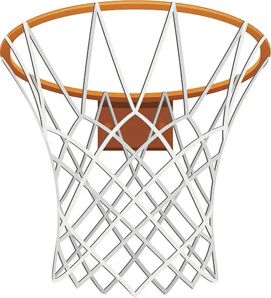 Vector illustration of Basketball Hoop