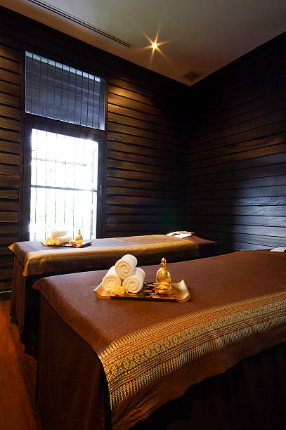 istock Asian spa room in Thailand 481670305