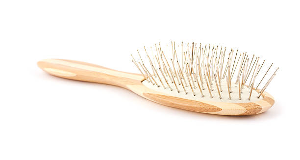 istock Wooden hairbrush 481672074