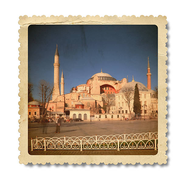istock Vintage Hagia Sophia (Clipping Path) 481674999