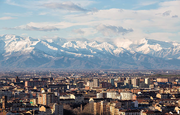 istock Turin skyline with snowcovered Alps, Piemonte Italy 481675233