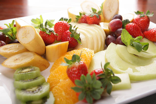 istock Plate of fresh fruits 481676949