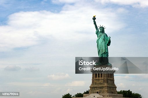 istock The Statue of Liberty in New York City, United States 481679044