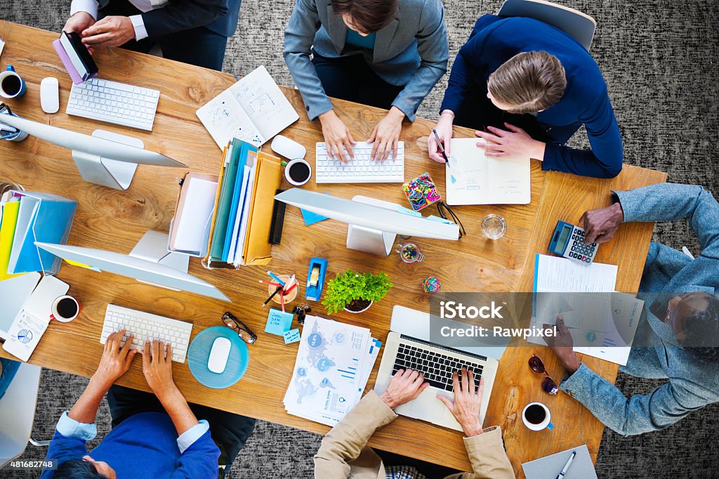 Business People Working Office Corporate Team Concept Adult Stock Photo