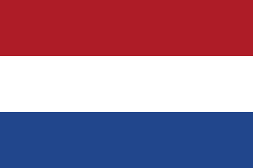 Official Flag of Netherlands Flat Large Size Horizontal