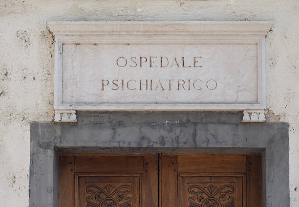istock Italian mental hospital sign 481694076