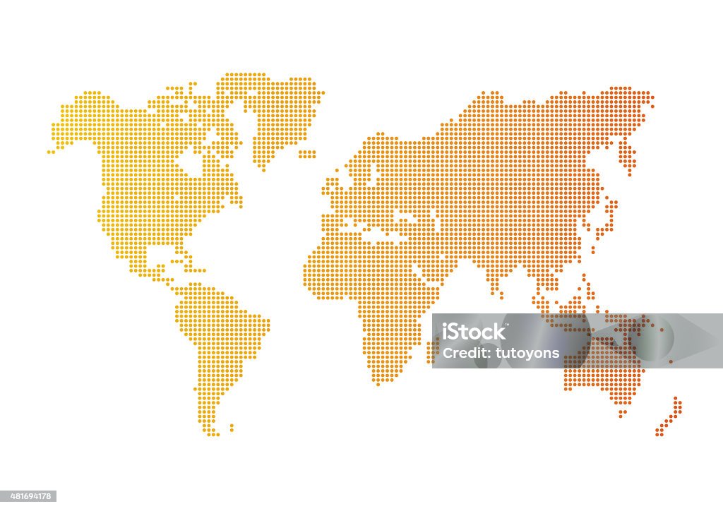 World map World map world map Horizontal stock illustration