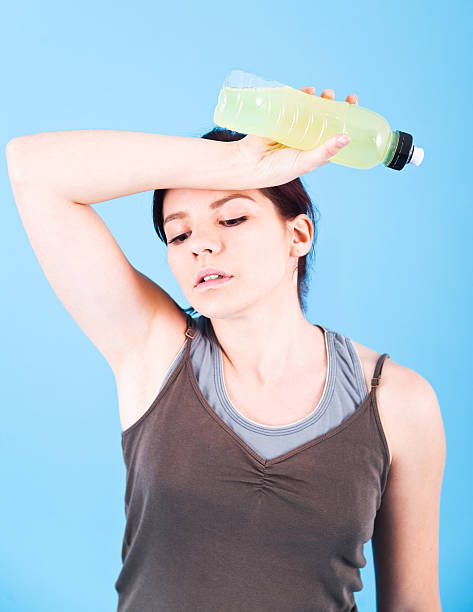 istock Sad exhausted fitness wman 481695365