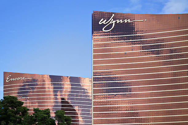Las Vegas, USA - January 31, 2014: Wynn and Encore are luxury sister resorts located on the Las Vegas strip. They are owned by Wynn resorts limited.