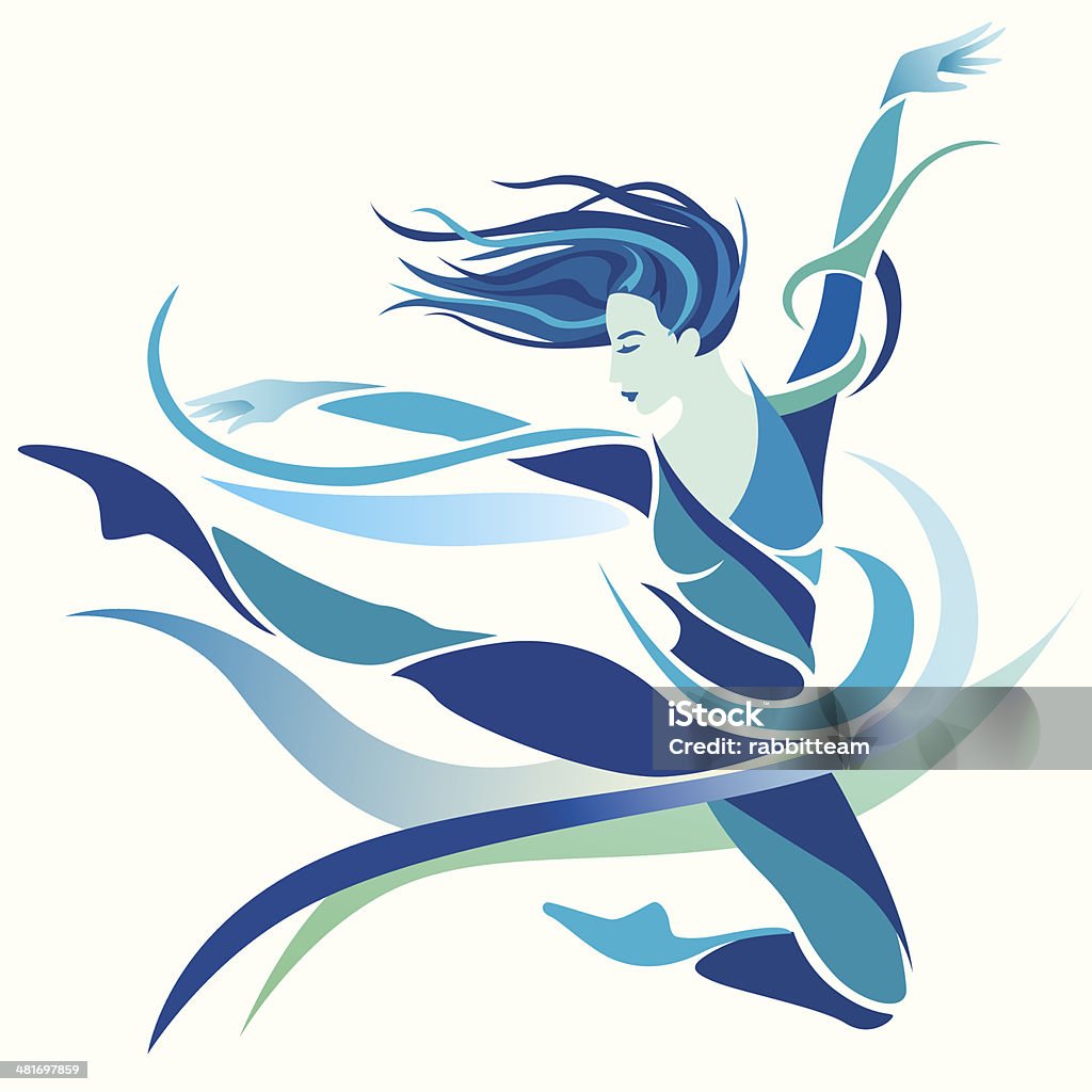 Modern Dancing Modern Dancing stock vector