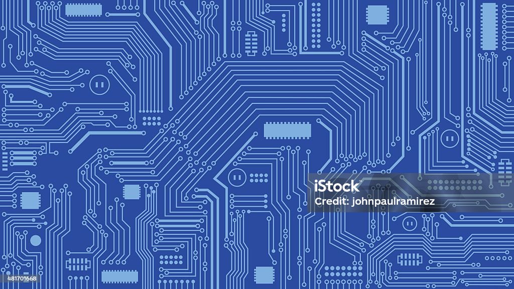 Circuit Board Background, Abstract, Computers, Technology Vector Illustration of Circuit Board Background. Best for Computers, Technology, Abstract Backgrounds, Engineering, Electronics, Information Technology concept.  Circuit Board stock vector