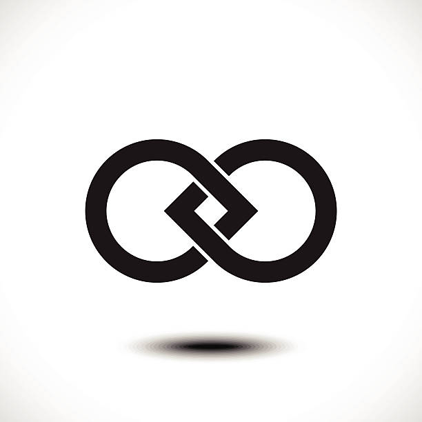 Attractive Infinity vector symbol vector art illustration