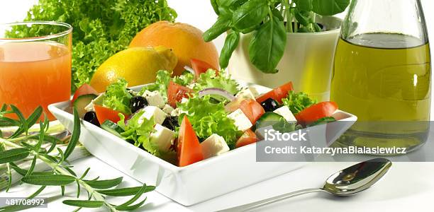 Healthy Meal Stock Photo - Download Image Now - 2015, Appetizer, Basil