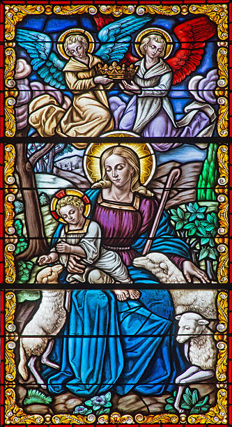 istock Cordoba - Madonna with the child among sheps 481709050