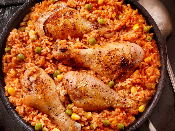 istock Braised Chicken in a Vegetable Tomato Rice 481711278