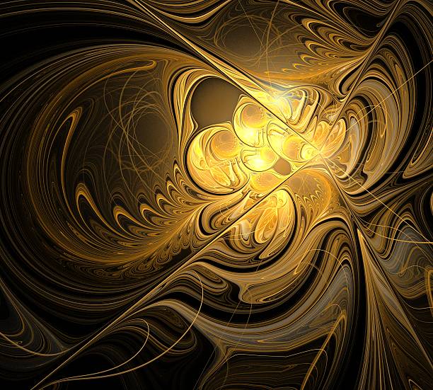 Design made of colorful fractal turbulence to serve as backdrop for projects related to fantasy, dreams, creativity, imagination and art.