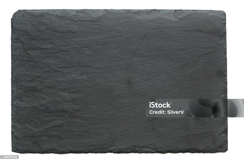 Blank chalkboard Writing Slate Stock Photo