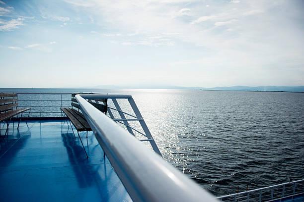 istock Fence on the ferry boat 481716158