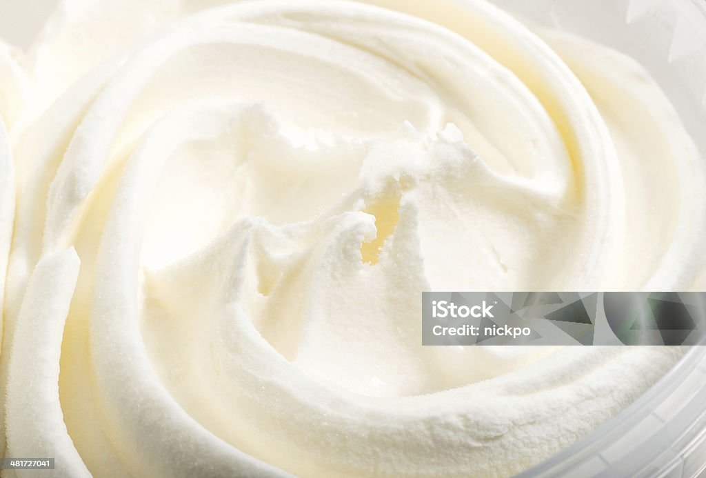 white ice cream texture macro white ice cream texture macro background Ice Cream Stock Photo