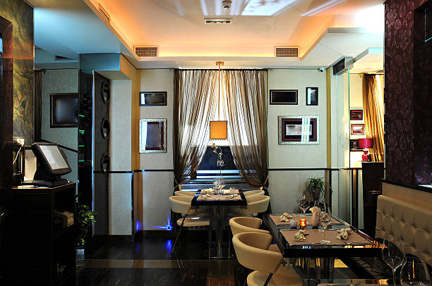 Cafe restaurant interior