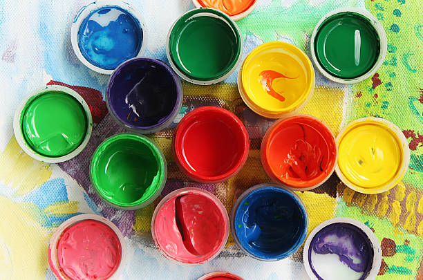 istock Set of color paints 481728742
