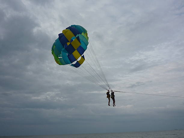 istock Parasailing at the  beach in Penang, Malaysia 481729974