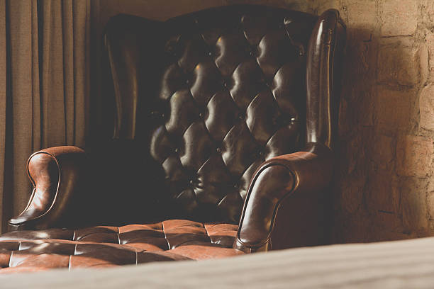 istock vintage of leather Armchair 481738606