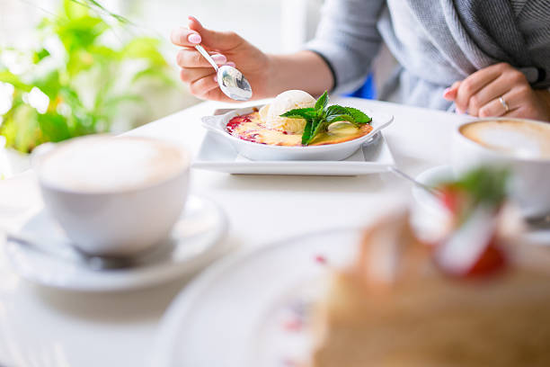 Cake, Coffee Cup, Dairy Product, Dessert, Dinner