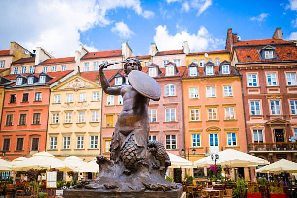 Old town in Warsaw