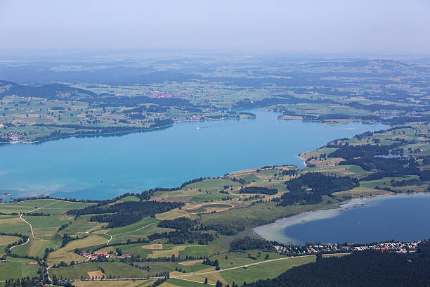 istock Bavarian lake Forggensee from above 481739464