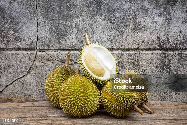 Durian King Of Fruit Stock Photo - Download Image Now - Durian, 2015, Asia