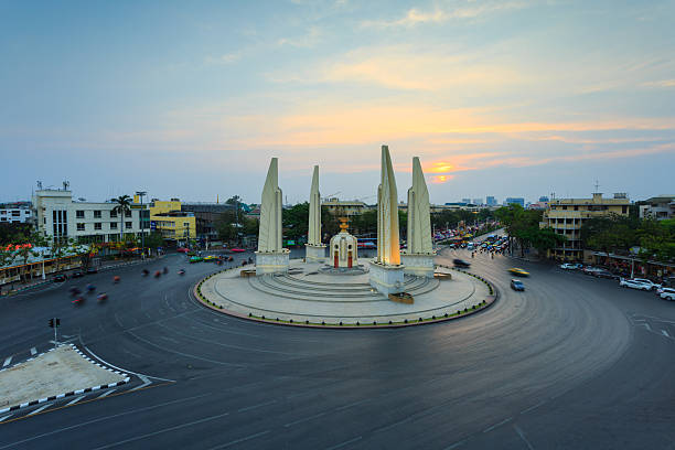 istock The Democracy Monument at twilight time at Bangkok,Thailand 481745810