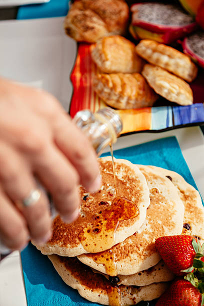 istock Prepared Pastry And Pancakes On Dining Table 481746616