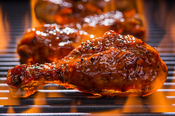 istock Chicken on a  Barbecue Grill 481749578