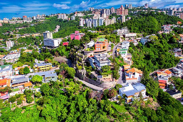 Caracas City - Aerial View Caracas city, Venezuela capital, South America caracas stock pictures, royalty-free photos & images