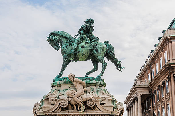 istock Statue Prince Eugene of Savoye Buda Castle 481750837