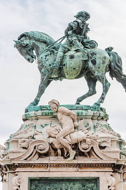 istock Statue Prince Eugene of Savoye Buda Castle 481750843