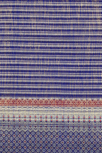 istock Hand-woven blue cloth, northern Thailand 481750974