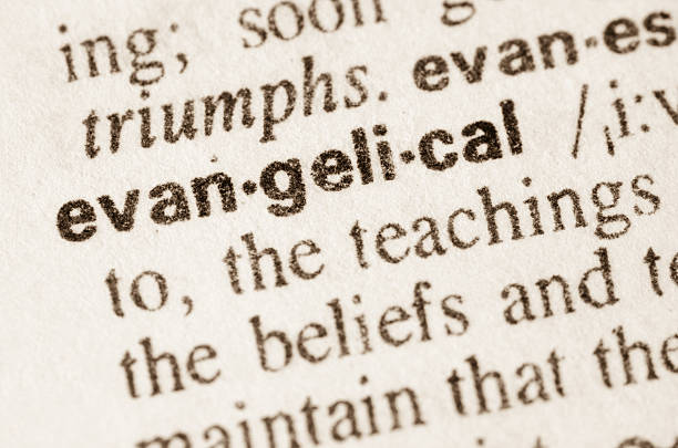 istock Dictionary definition of word evangelical 481751998