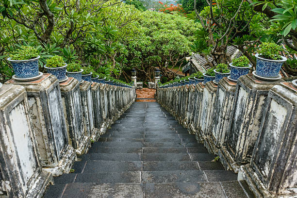 istock Downstair pathway view in the park 481757412