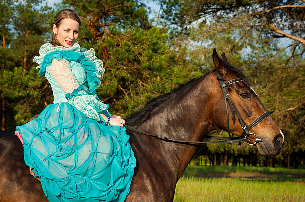 istock Horsewoman riding. 481757494