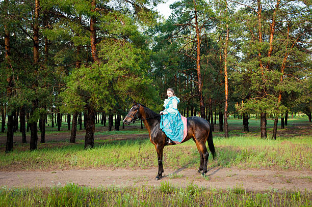 istock Horsewoman riding. 481757602