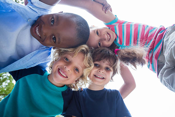 istock Happy child in the park together 481761306