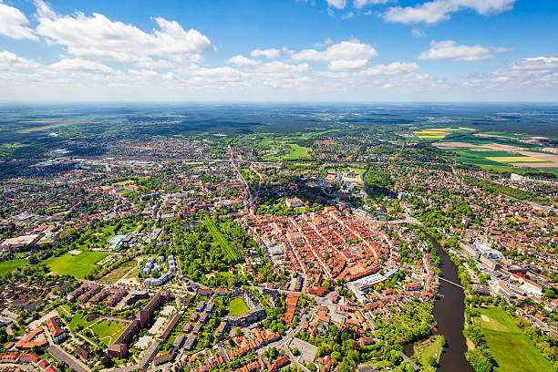istock Aerial View of Celle , Lower Saxony , Germany 481761506