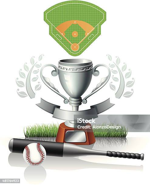 Baseball Cup Stock Illustration - Download Image Now - American Culture, Baseball - Ball, Baseball - Sport