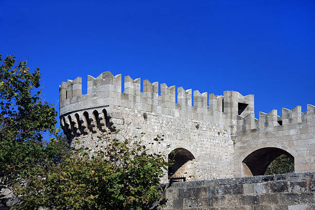 istock Greece, Rhodes.Wall of ancient city 481766490
