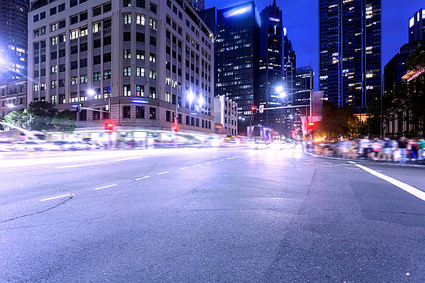 istock Sydney city buildings. Night 481767560