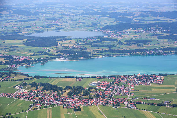 istock Bavarian lake Forggensee from above 481768332