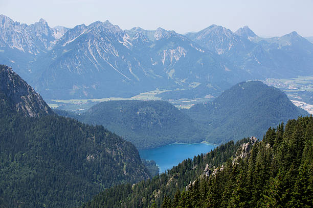 istock Bavarian lake Alpsee from above 481768368
