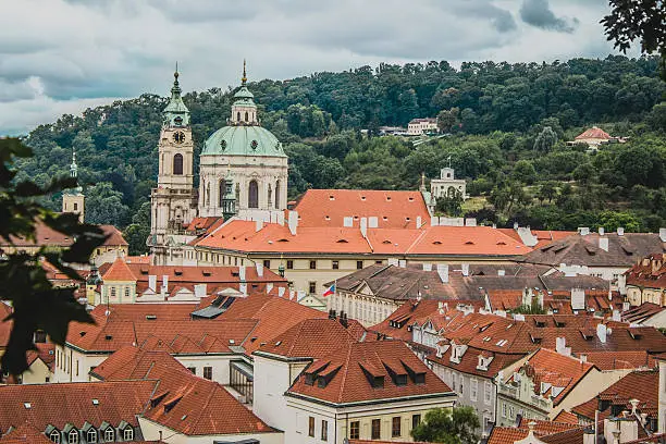 Cityscape of Prague, Czech Repubic